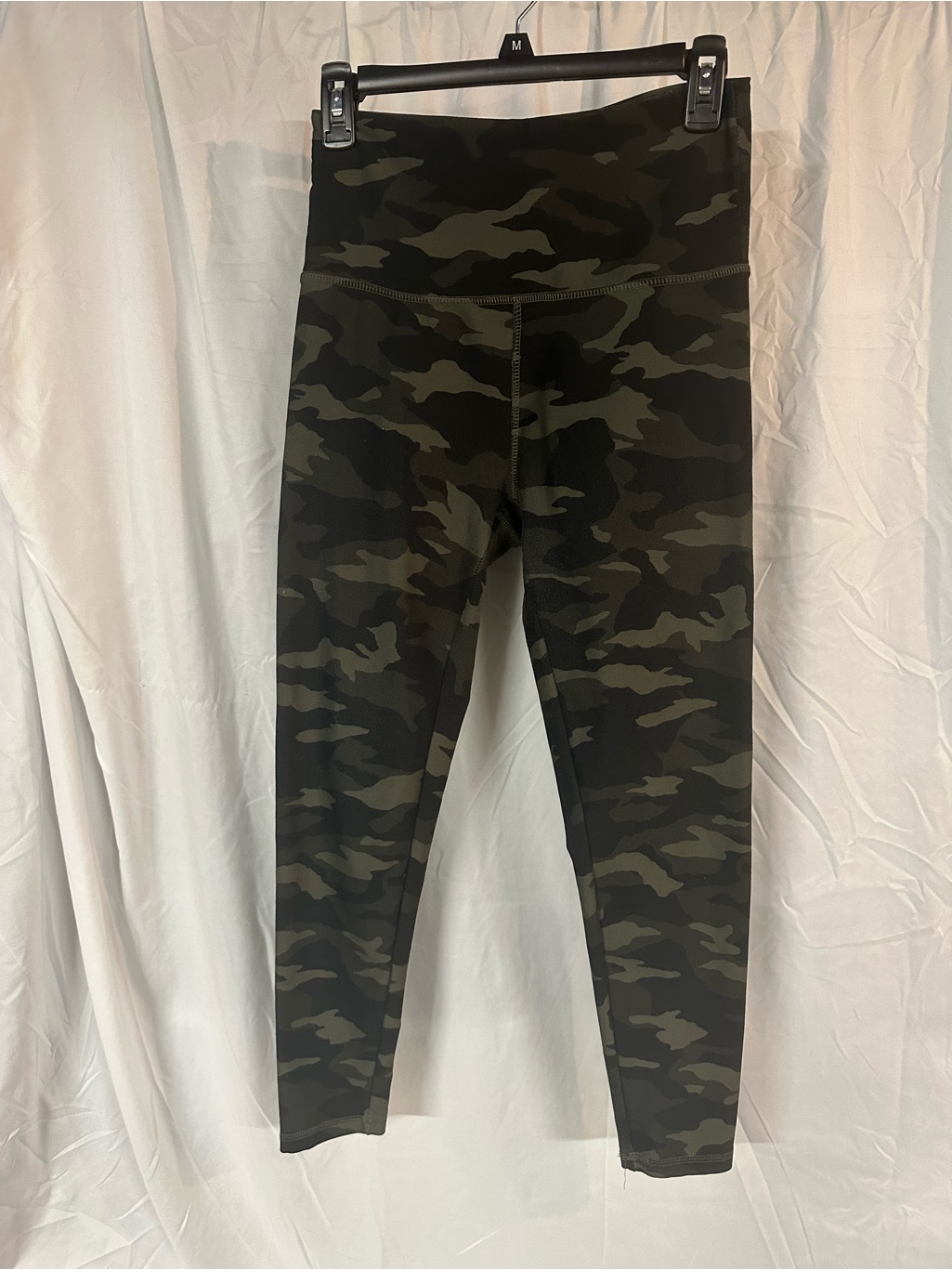 Women’s Camo High-Waist Full Length Leggings - Olive Green Camo